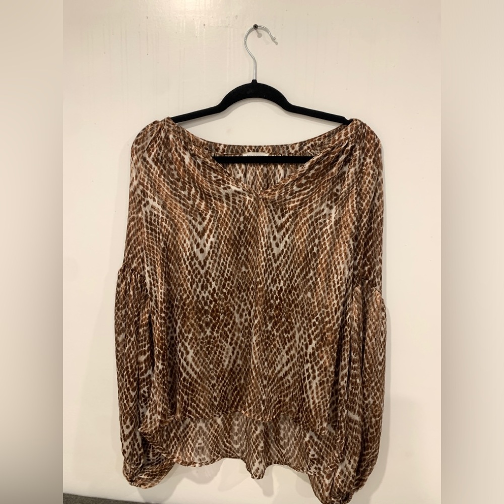 Blu Pepper blouse brown size L